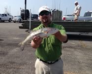 Nice Keeper Trout caught with Fishing Guide Jody Starr