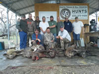 Group Texas Hog Hunt