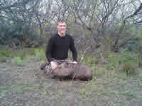 Young Javelina Hunt with Bow
