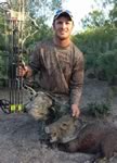 Javelina hunt with a bow